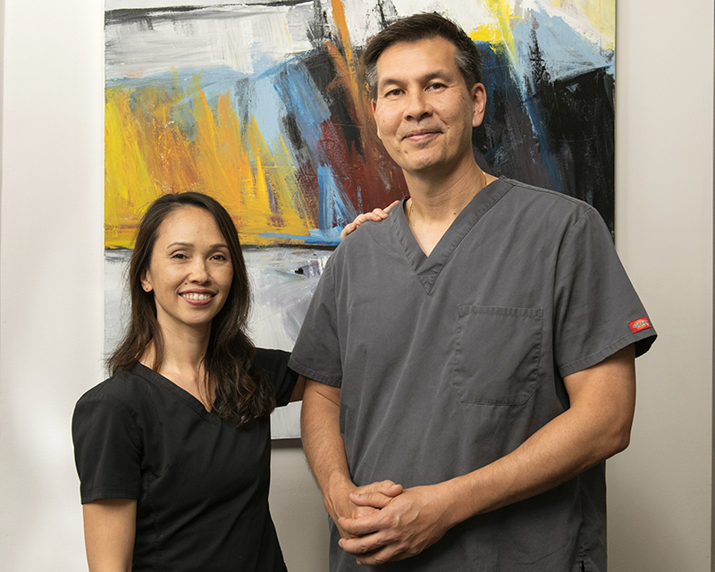 Thuy Moon and Dr. Michael Moon